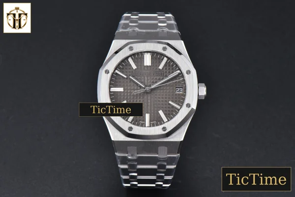 Foto frontal — Royal Oak ’50th Anniversary’ 15510 41mm ZF Gray Dial SS Bracelet SA4302