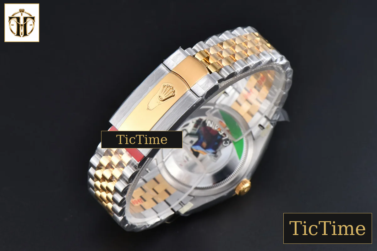 DateJust 126333 36mm Clean Factory YG/SS Black Dial Diamond Marker YG/SS Jubilee Bracelet VR3235 — foto 38