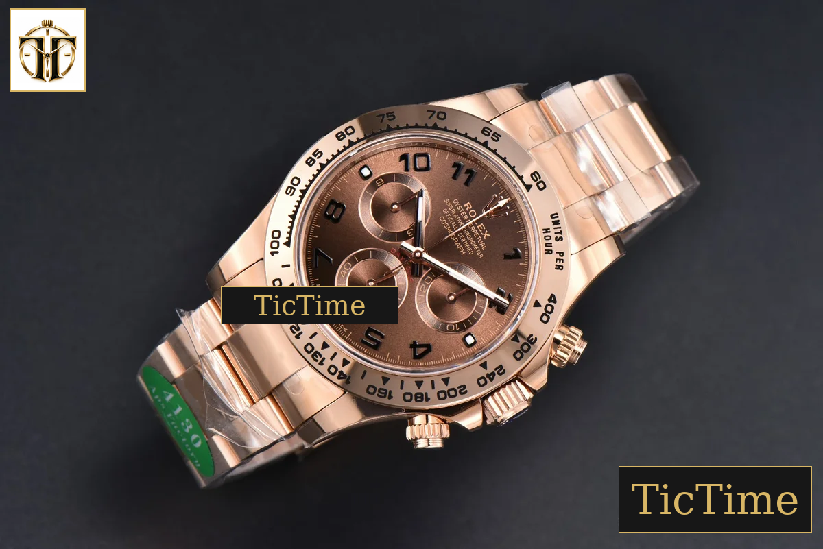 Daytona 116505 APSF RG Brown Dial Digital Marker RG Bracelet SH4130 — foto 4