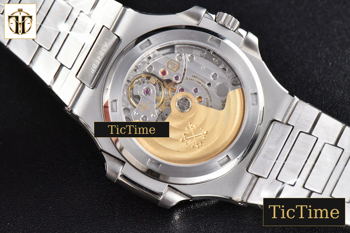 Nautilus 5711 40mm 3KF White Dial SS Bracelet V3 A324 — foto 12