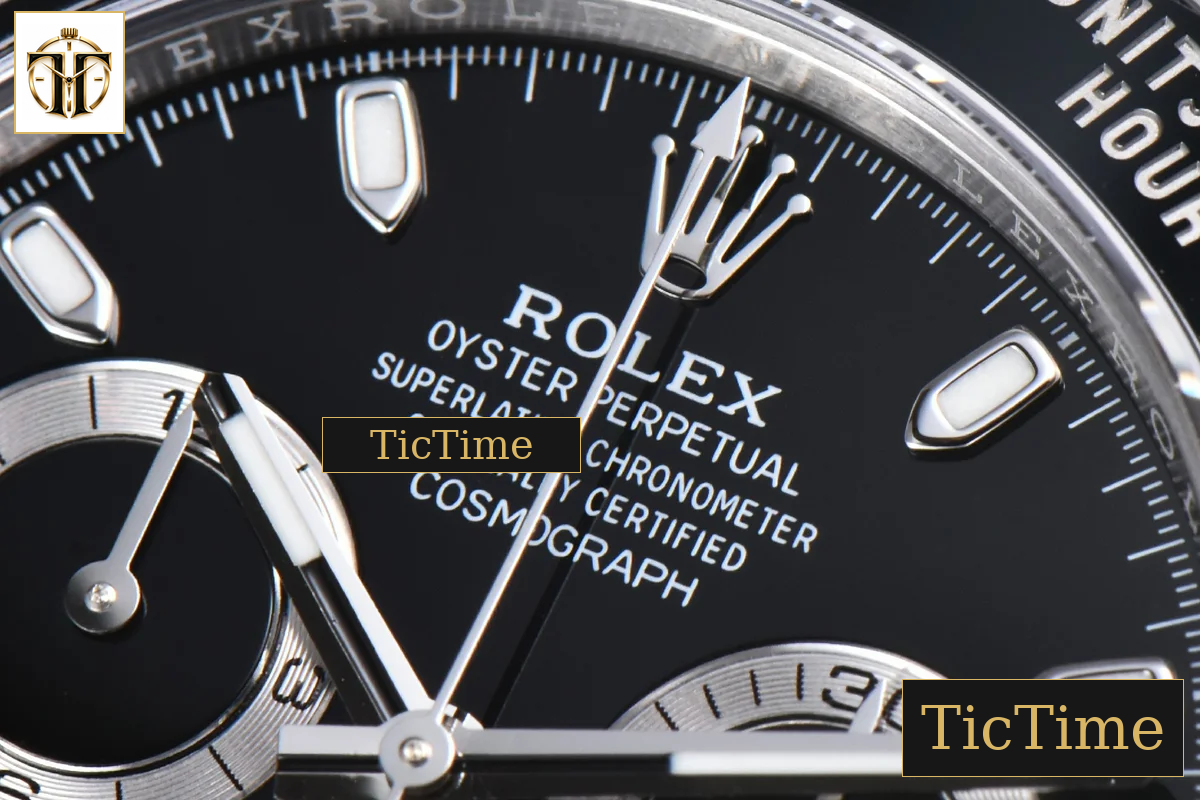 Daytona 116500 40mm APSF SS Black Dial Ceramic Bezel SS Bracelet SH4130 — foto 6