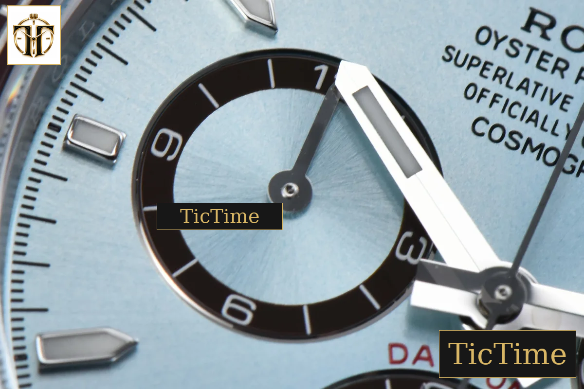 Daytona 126506 40mm VSF Ice Blue Dial Lume Marker SS Bracelet V3 weighted version DD4131 — foto 6