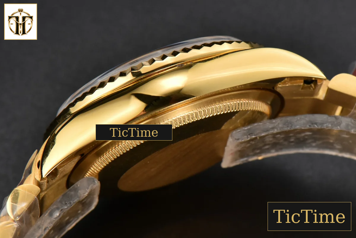 Daydate 36mm GMF YG Meteorite Dial Roma Diamond Marker YG Bracelet A3235 — foto 16
