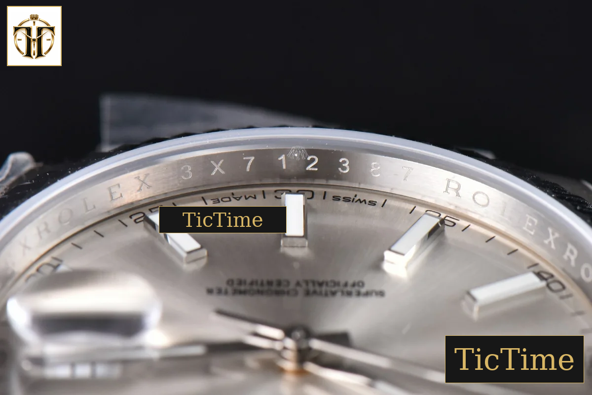 DateJust Fluted Bezel 126334 41mm VSF Silver Dial Oyster Bracelet VS3235 — foto 27