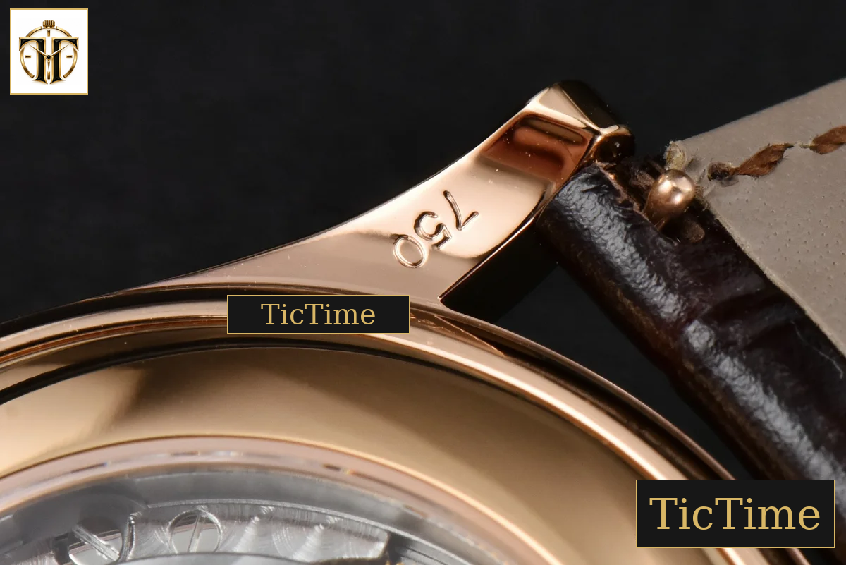 Annual Calendar Moonphase 5396 38.5mm ZF RG White Stick Dial Brown Leather Strap MY9015 — foto 19