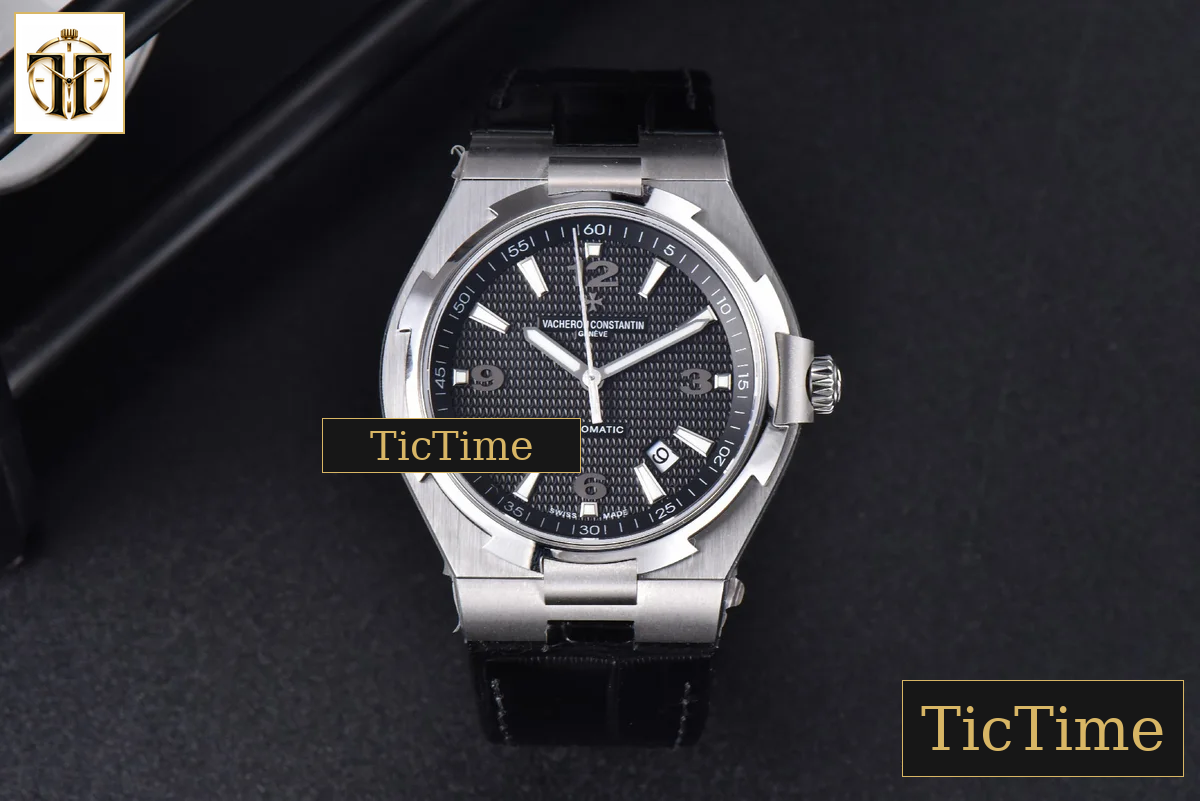 Overseas 47040 42mm MKF Gray Textured Dial Rubber Strap 9015 — foto 3