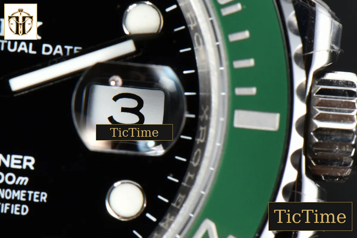 Submariner LV 126610 41mm GMF Green Ceramic Black Dial SS Bracelet VR3235 — foto 10