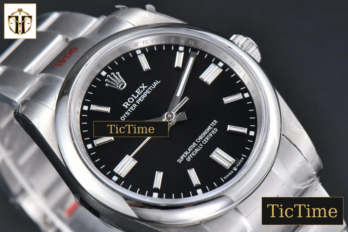 Oyster Perpetual 904L 126000 36mm GMF Black Dial SS Bracelet VR3230 — foto 14