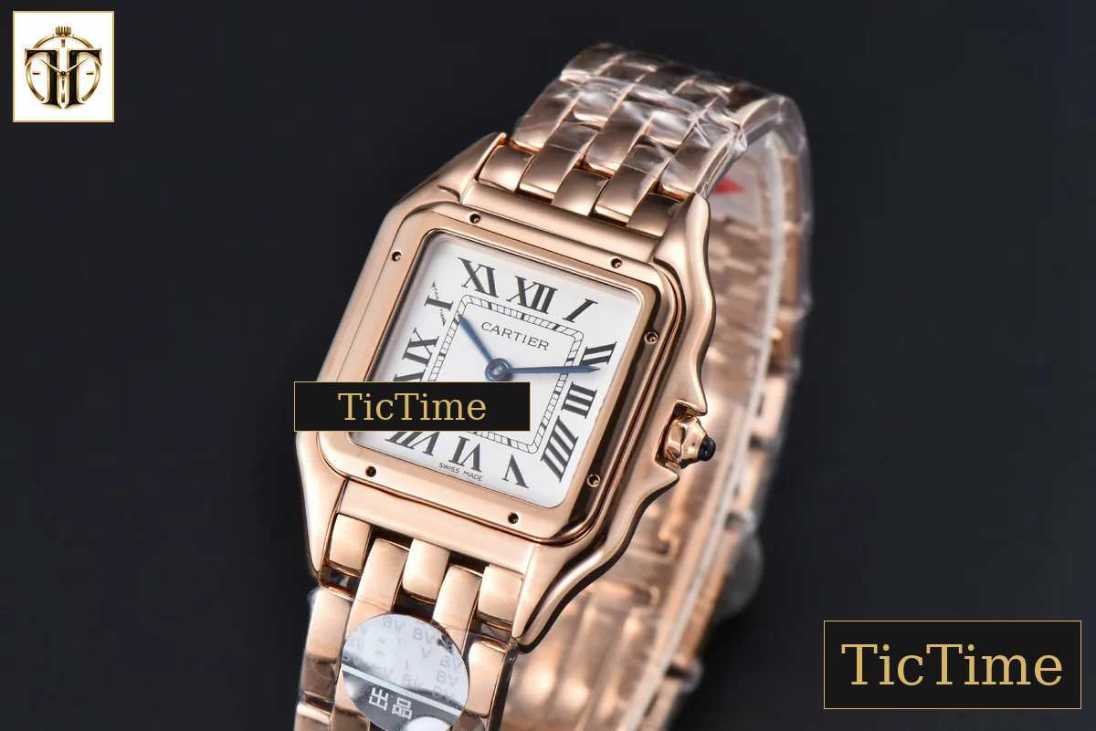 Panthère Secrete Ladies 27mm BVF RG White Dial RG Bracelet Ronda Quartz — foto 5