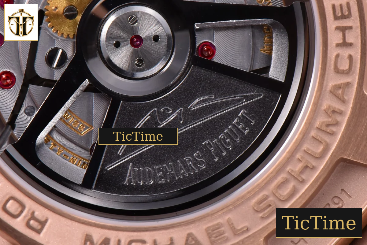Royal Oak Offshore 44mm JF RG Ceramic Gray Michael Schumacher A3126 — foto 18