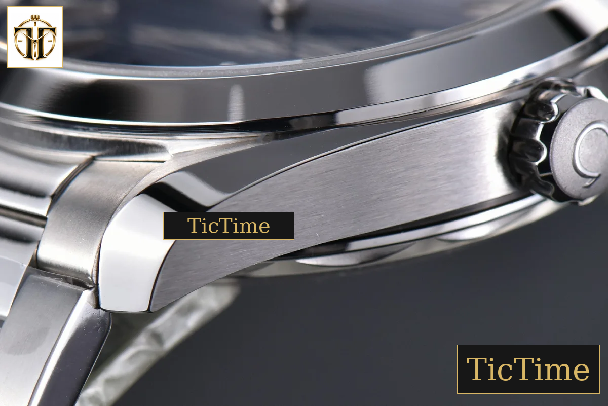 Aqua Terra 150M Dark 41mm VSF Blue Dial Silver Hand Silver Markers SS Bracelet A8900 — foto 13