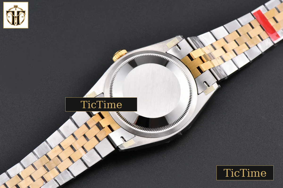 DateJust 126233 36mm VSF YG/SS Diamond Bezel Wimbleton Gray Dial Green Marker Jubilee Bracelet VS3235 — foto 19