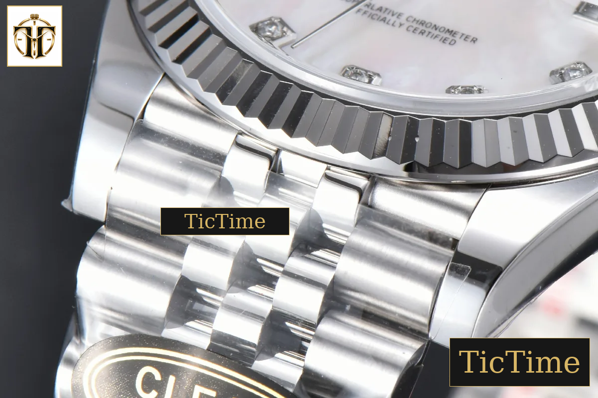 DateJust 904L 126334 41mm CF MOP Dial Diamond Marker Jubilee Bracelet VR3235 — foto 12