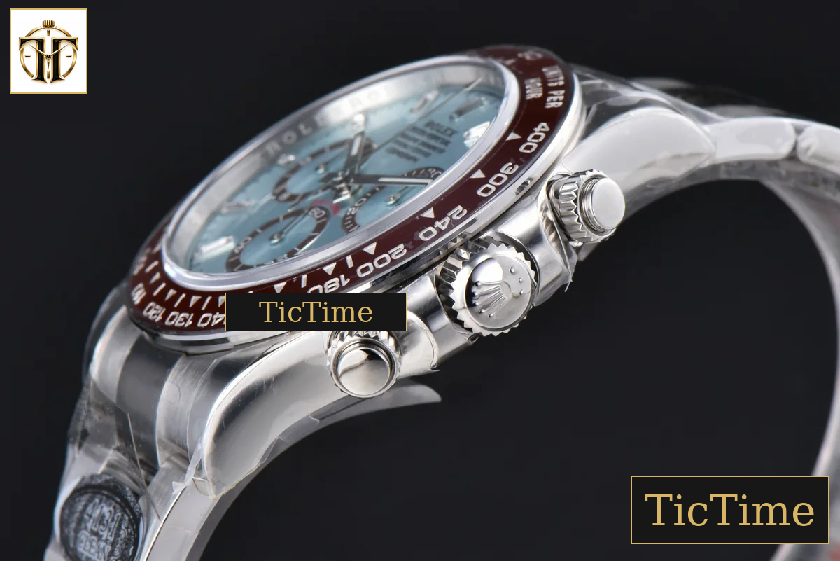 Daytona 126506 40mm Clean Factory Ice Blue Dial Diamond Markers SS Bracelet DD4131 — foto 11