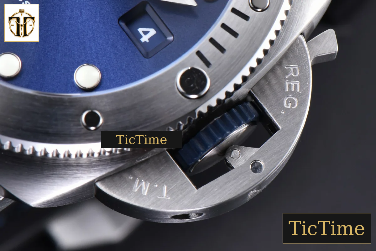 Luna Rossa Submersible PAM1391 44mm VSF Blue Dial Rubber Strap P900 — foto 10