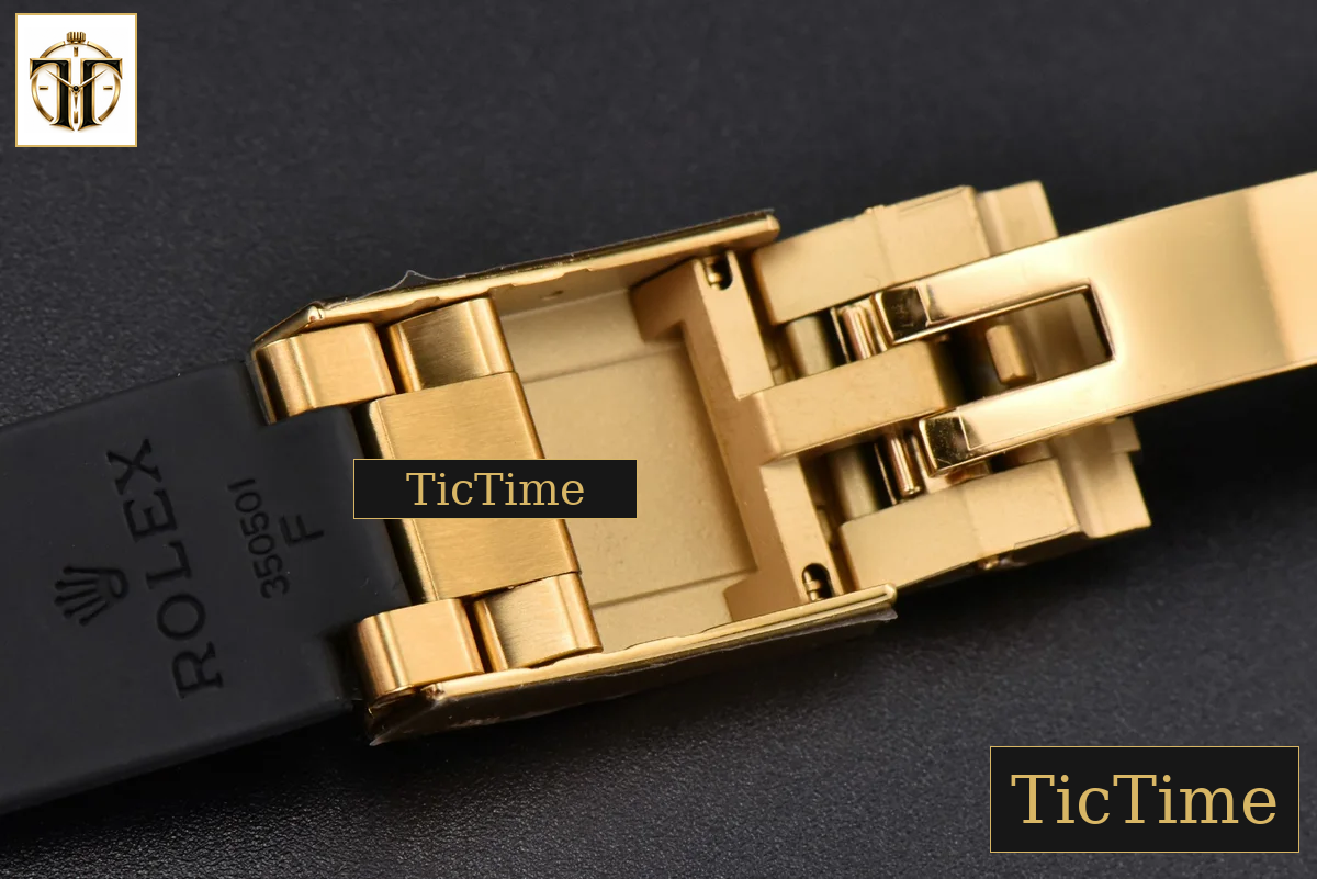 Daytona 116518 BTF YG Ceramic Black Dial Oysterflex Strap SA4130 — foto 34