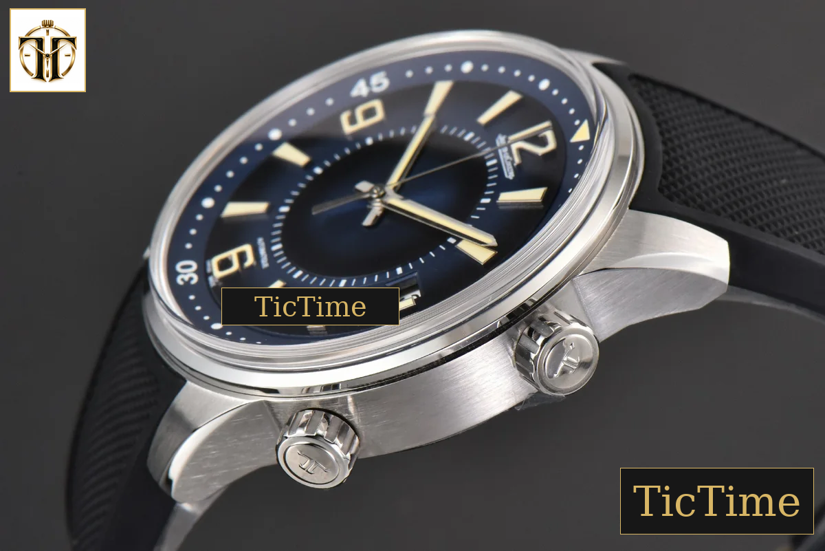 Polaris Geographic 42mm JQKF Blue Dial Black Rubber Strap A2824 — foto 9