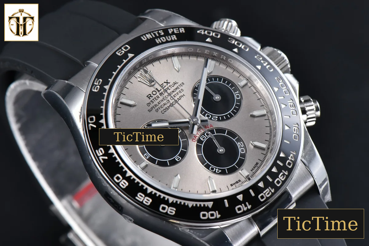 Daytona 904L 126519 40mm VSF Gray Black Subdial Oysterflex Strap DD4131 — foto 14