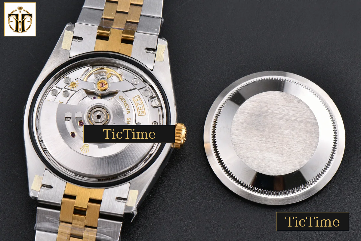 DateJust 126233 36mm VSF YG/SS Diamond Bezel Wimbleton Gray Dial Green Marker Jubilee Bracelet VS3235 — foto 21