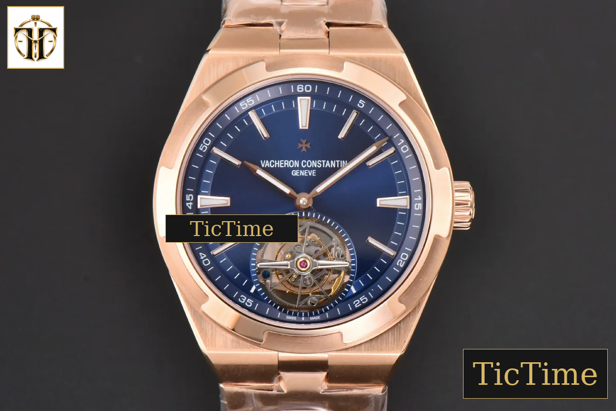 Overseas Tourbillon 6000V 42.5mm BBRF RG Blue Dial RG Bracelet Tourb — foto 2