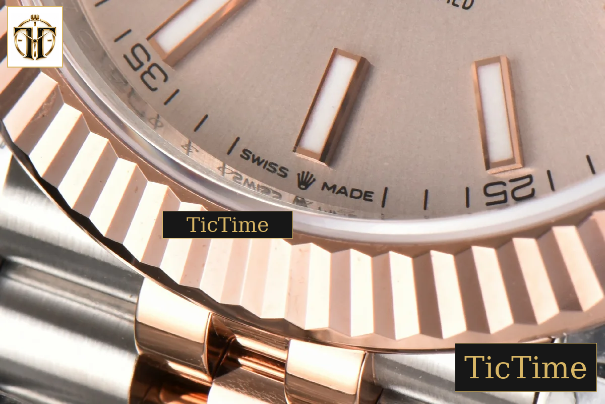 DateJust 904L 126331 41mm VSF RG/SS Silver Dial Jubilee Bracelet VS3235 — foto 8