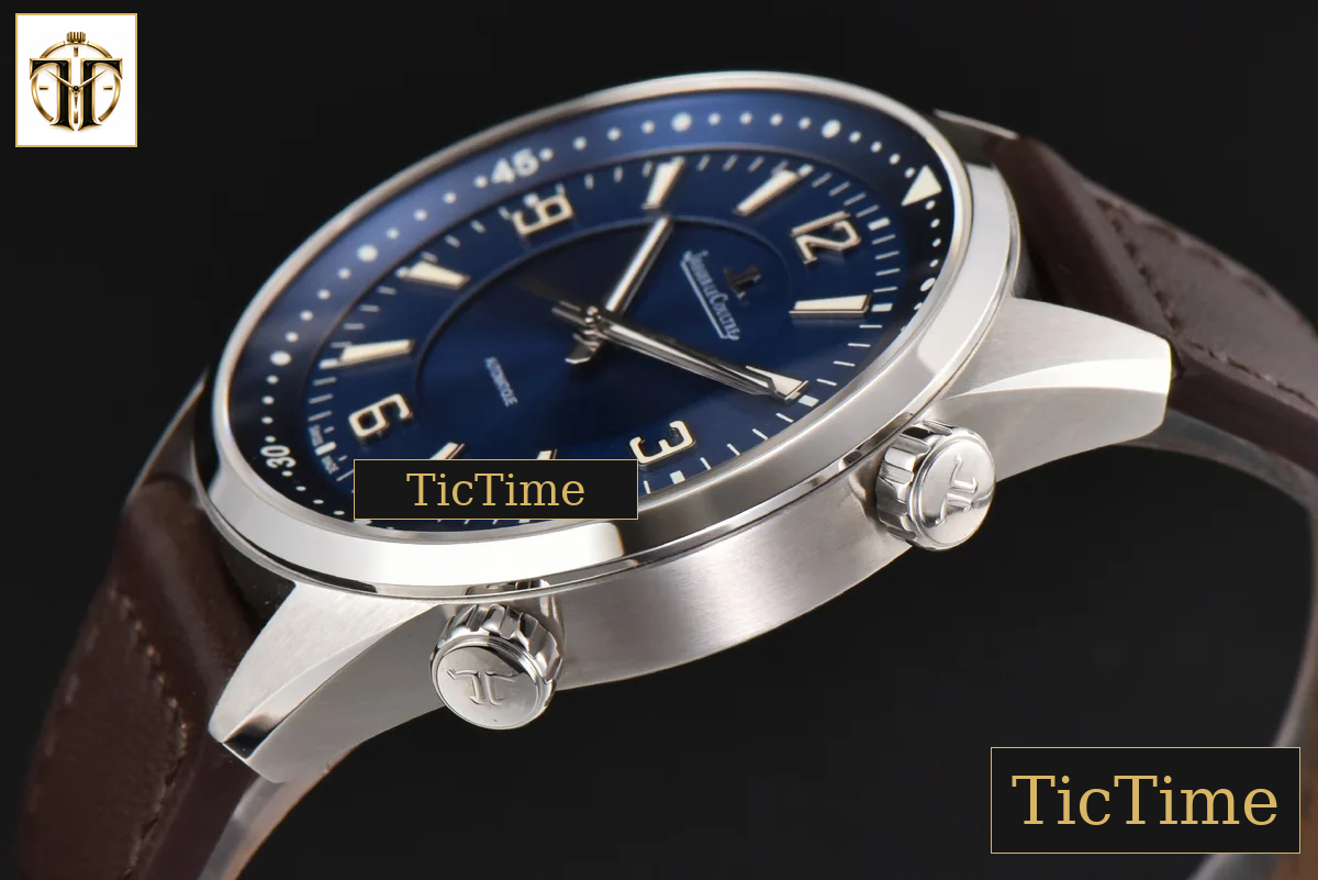 Polaris Geographic 40mm LTF Blue Dial Black Leather Strap Miyota 9015 — foto 10