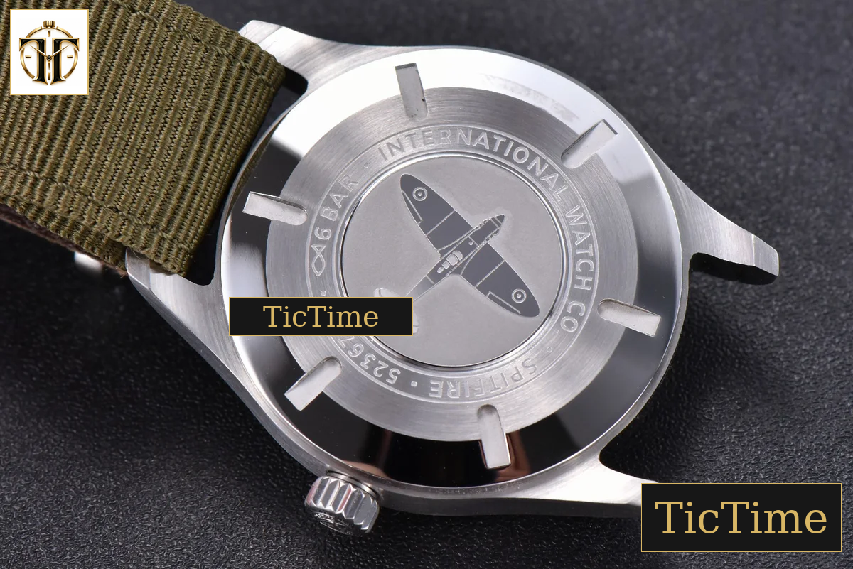 Mark XVIII IW326801 40mm MKSF Black Dial Green Nato Strap 9015 — foto 14