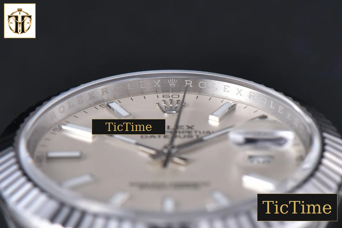 DateJust 904 126334 41mm ARF SS Silver Dial Lume Markers Jubilee Bracelet VR3235 — foto 16