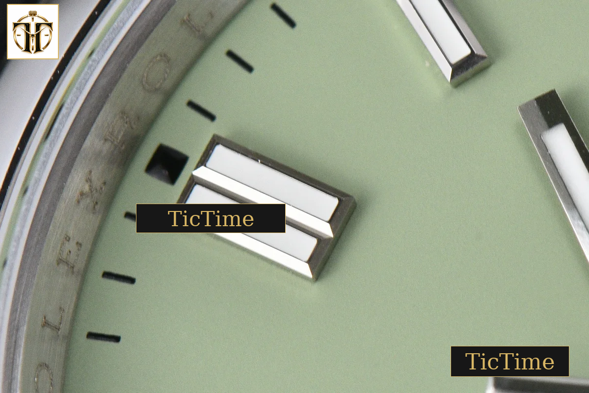 Oyster Perpetual 904L Pistachio 126000 36mm GMF Green Dial SS Bracelet VR3132 — foto 6