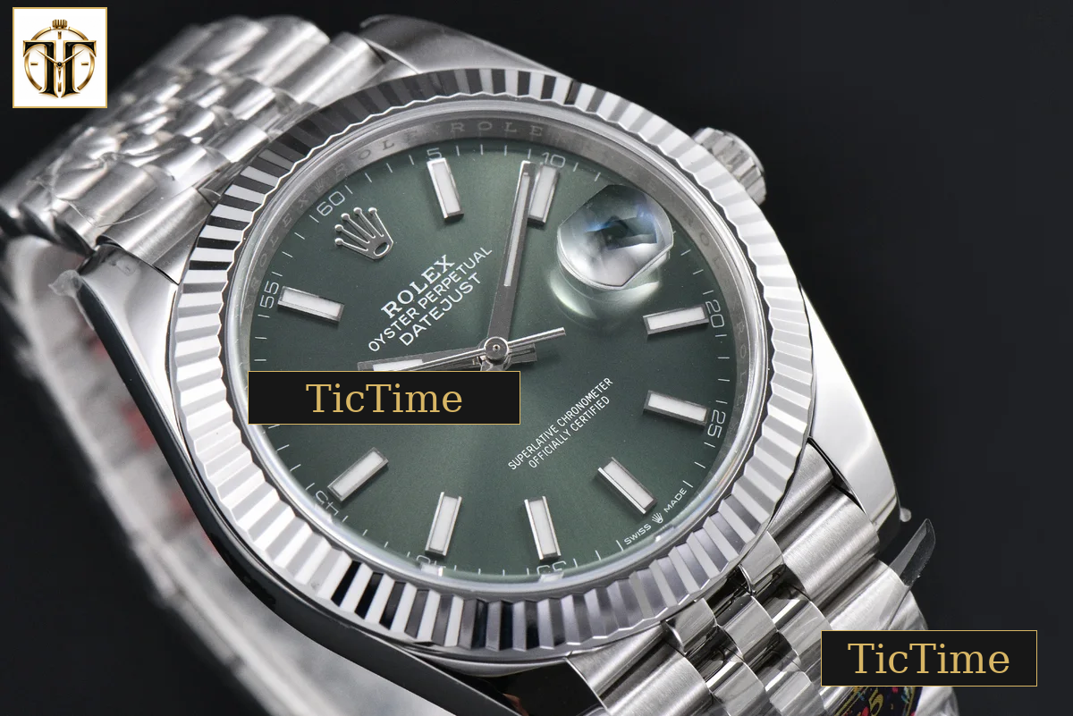 DateJust Mint 126334 41mm VF Green Dial Jubilee Bracelet DD3235 — foto 13