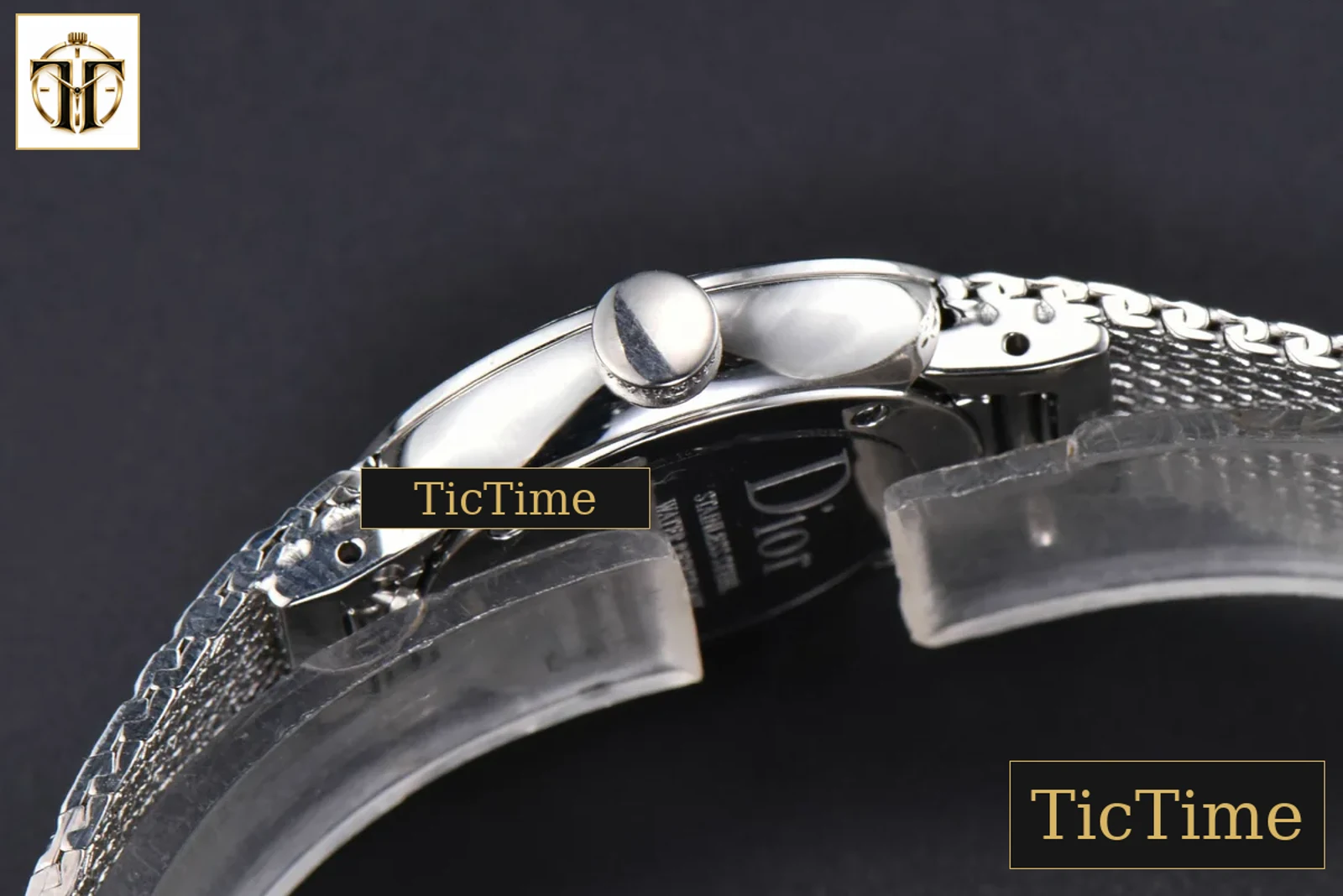 La D My Dior 25mm K11F Diamond Silver Dial Quartz — foto 10