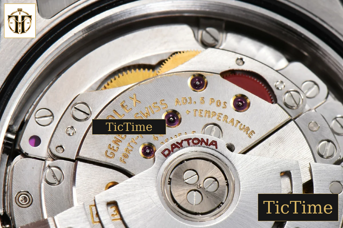 Daytona 116500 BTF Black Ceramic Black Dial SS Bracelet 4130 — foto 24