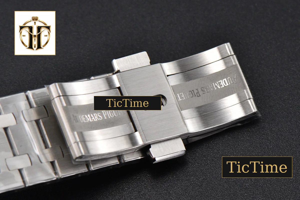 Royal Oak Chrono 26240 ZF SS Black Dial SS Bracelet V1 (V2 free sprung ) SA4401 — foto 9