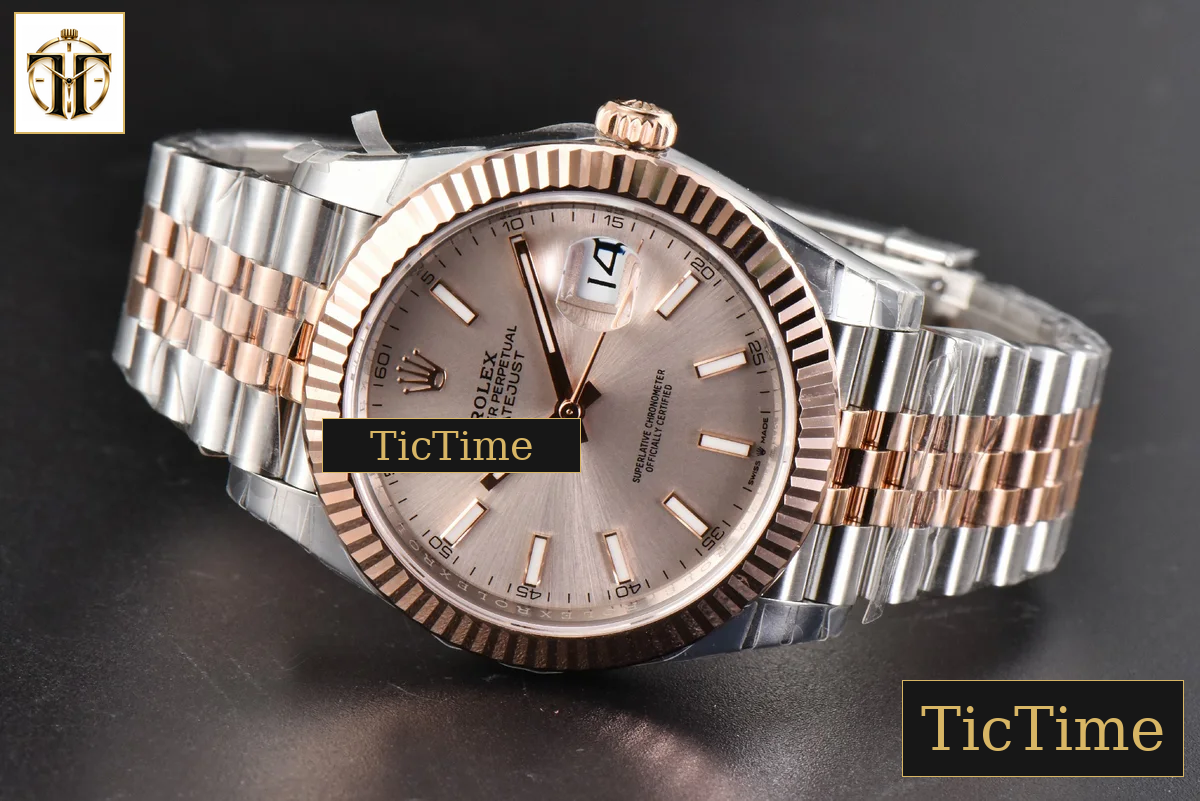 DateJust 904L 126331 41mm VSF RG/SS Silver Dial Jubilee Bracelet VS3235 — foto 15
