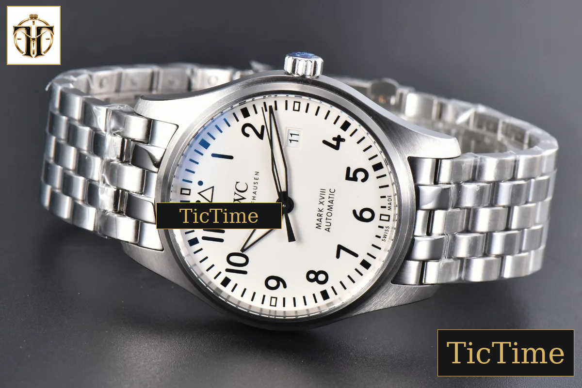Mark XVIII IWC327012 40mm V7F White Dial SS Bracelet A2892 — foto 14