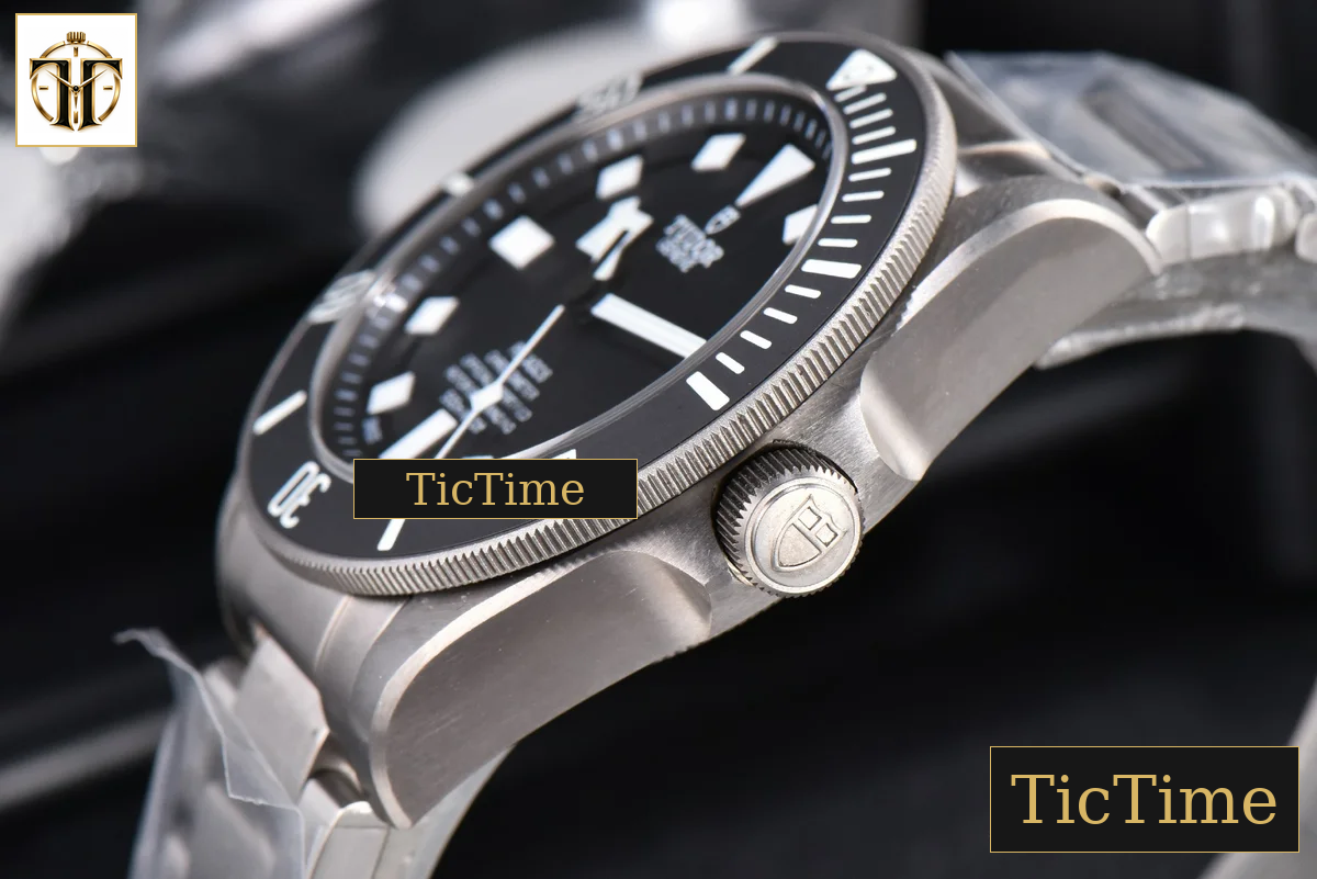 Pelagos 42mm ZF Black Gray Titanium Bracelet A2824 — foto 9