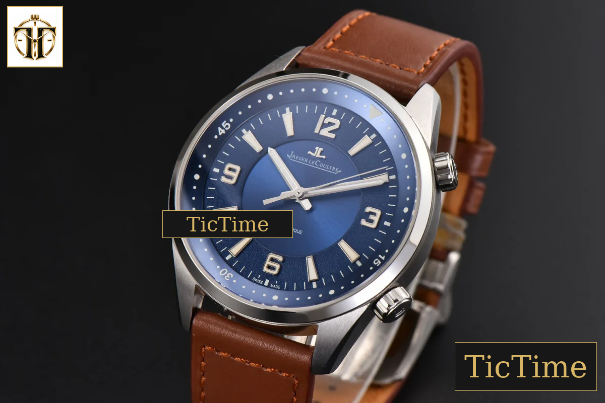Polaris Geographic 40mm LTF Blue Dial Brown Leather Strap Miyota 9015 — foto 4