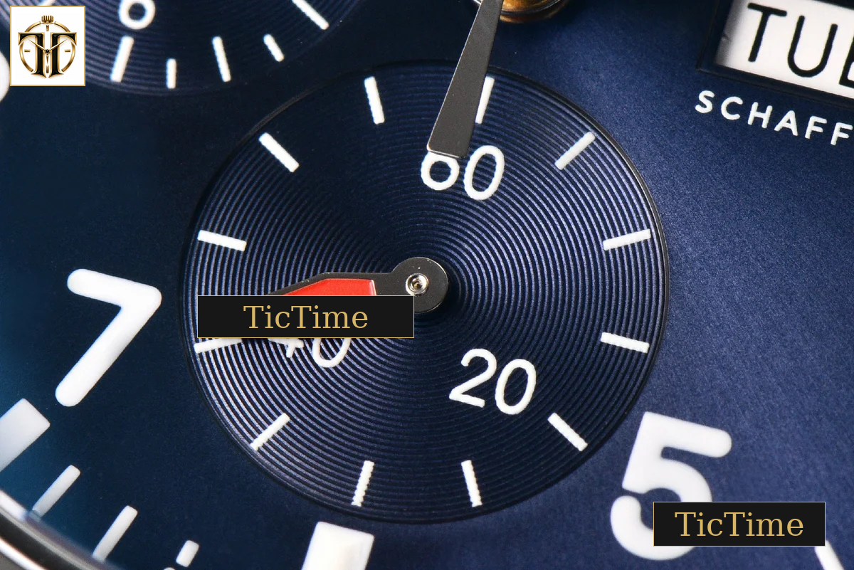 Pilot Chrono IW388101 41mm APSF Blue Dial Blue Leather Strap SA69385 — foto 8
