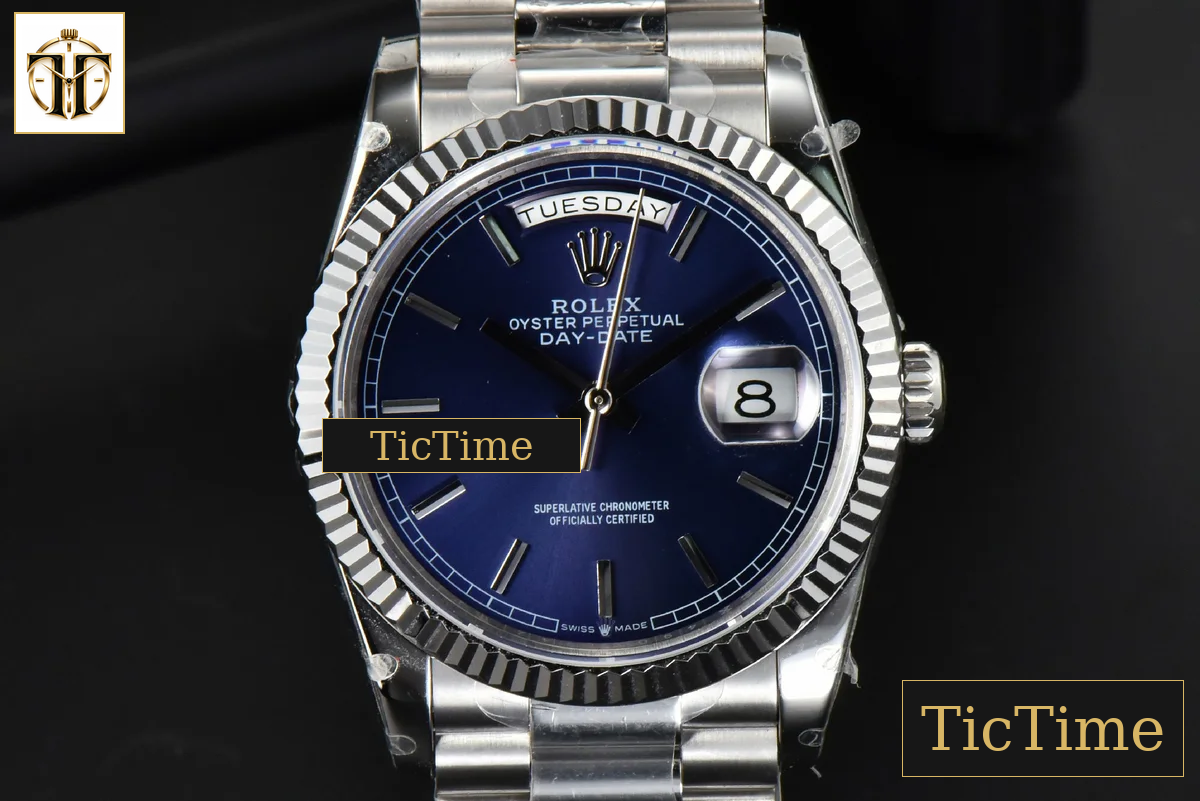 DayDate 36mm BPF Blue Dial SS Bracelet A2836 — foto 2