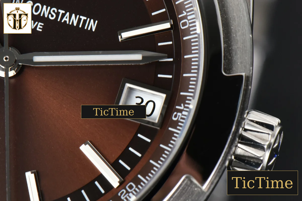 Overseas 4500V 41mm ZF Brown Dial SS Bracelet A5100 — foto 9