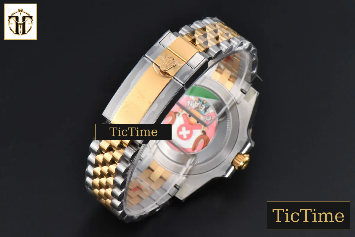 GMT Master II 126713 40mm Clean Factory YG/SS Black/Gray Bezel Black Dial Jubilee Bracelet DD3285 — foto 37