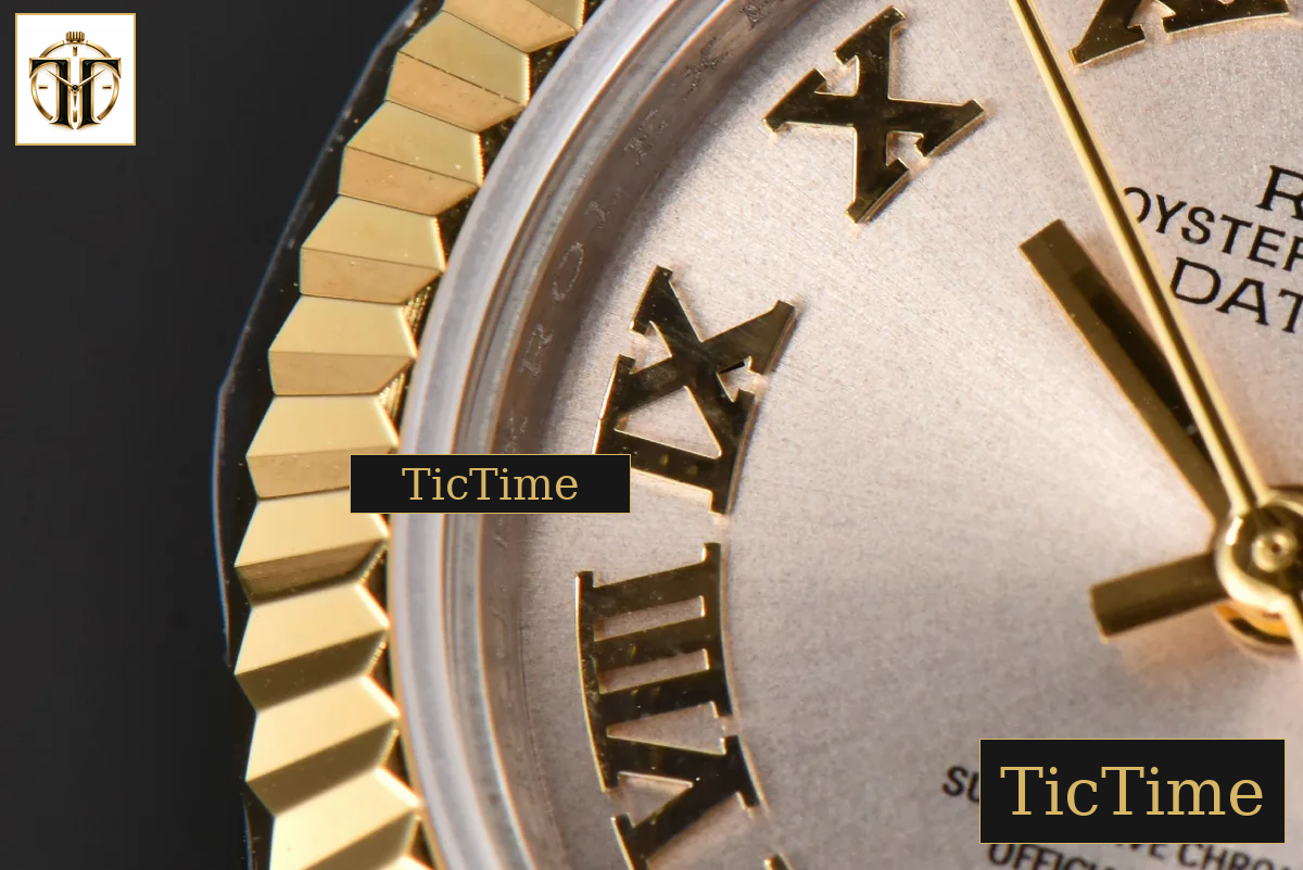 DateJust Ladies 28mm WF YG/SS Silver Dial Roma Marker Jubilee Bracelet A2236 — foto 7