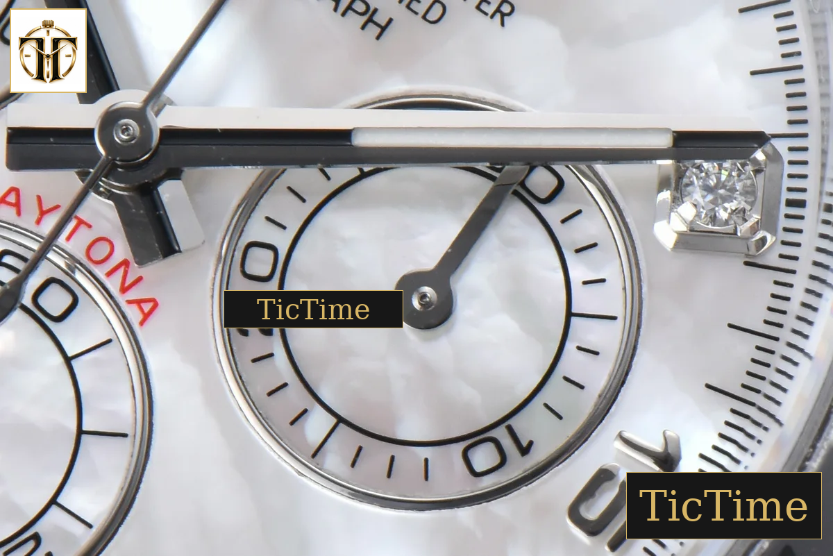 Daytona 116509 40mm Clean Factory SS MOP Dial Diamond Marker SS Bracelet A4130 — foto 8