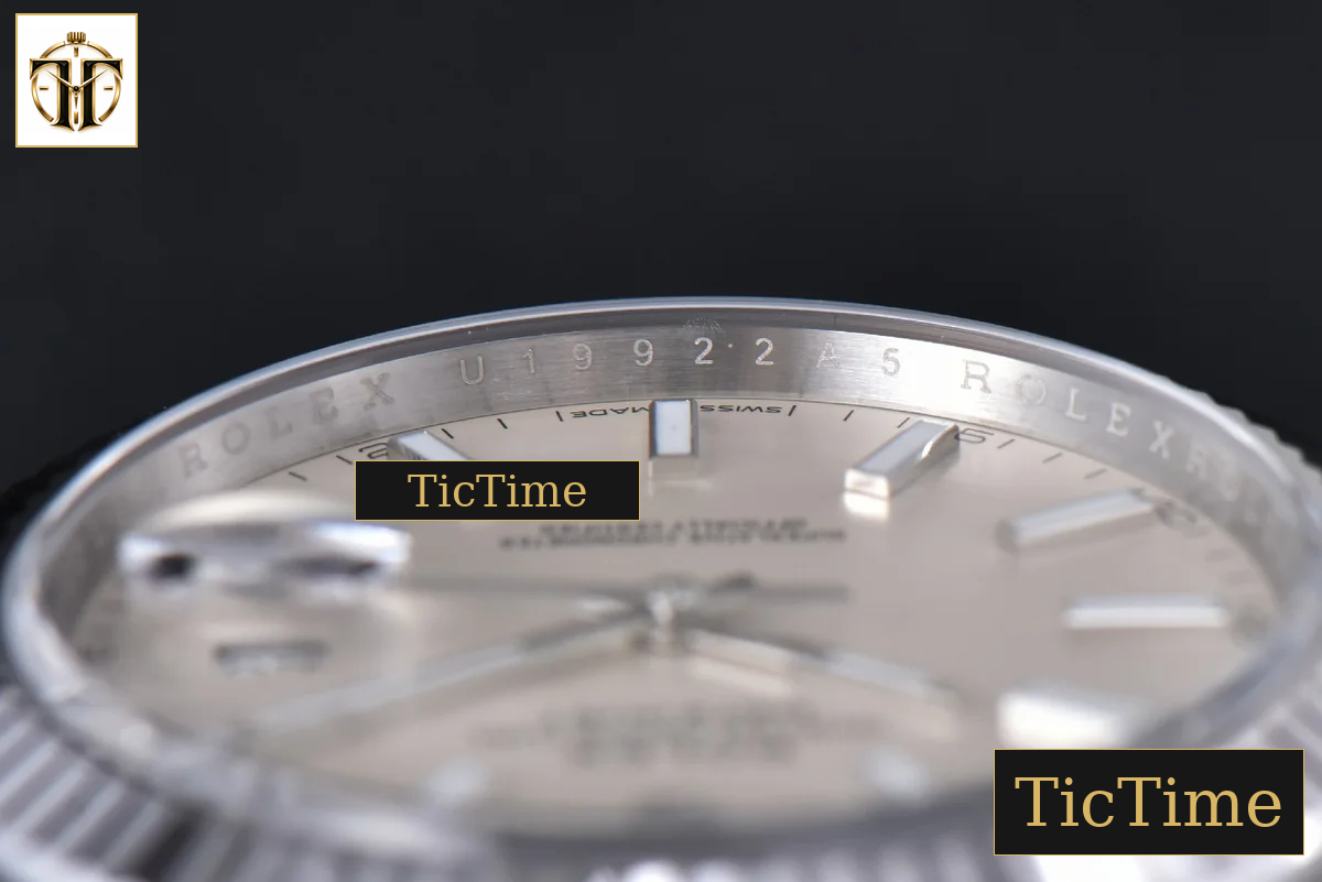 DateJust 904 126334 41mm ARF SS Silver Dial Lume Markers Jubilee Bracelet VR3235 — foto 17