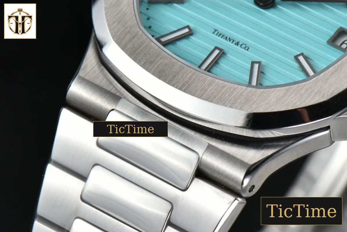 Nautilus 5711 40mm 3KF Tiffany Blue Dial SS Bracelet V3 A324CS — foto 11