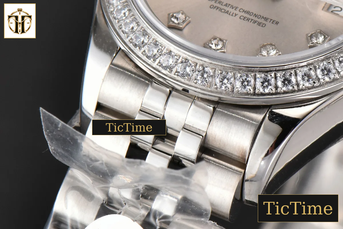 DateJust Ladies 28mm WF Diamond Silver Dial Diamond Marker Jubilee Bracelet A2236 — foto 11