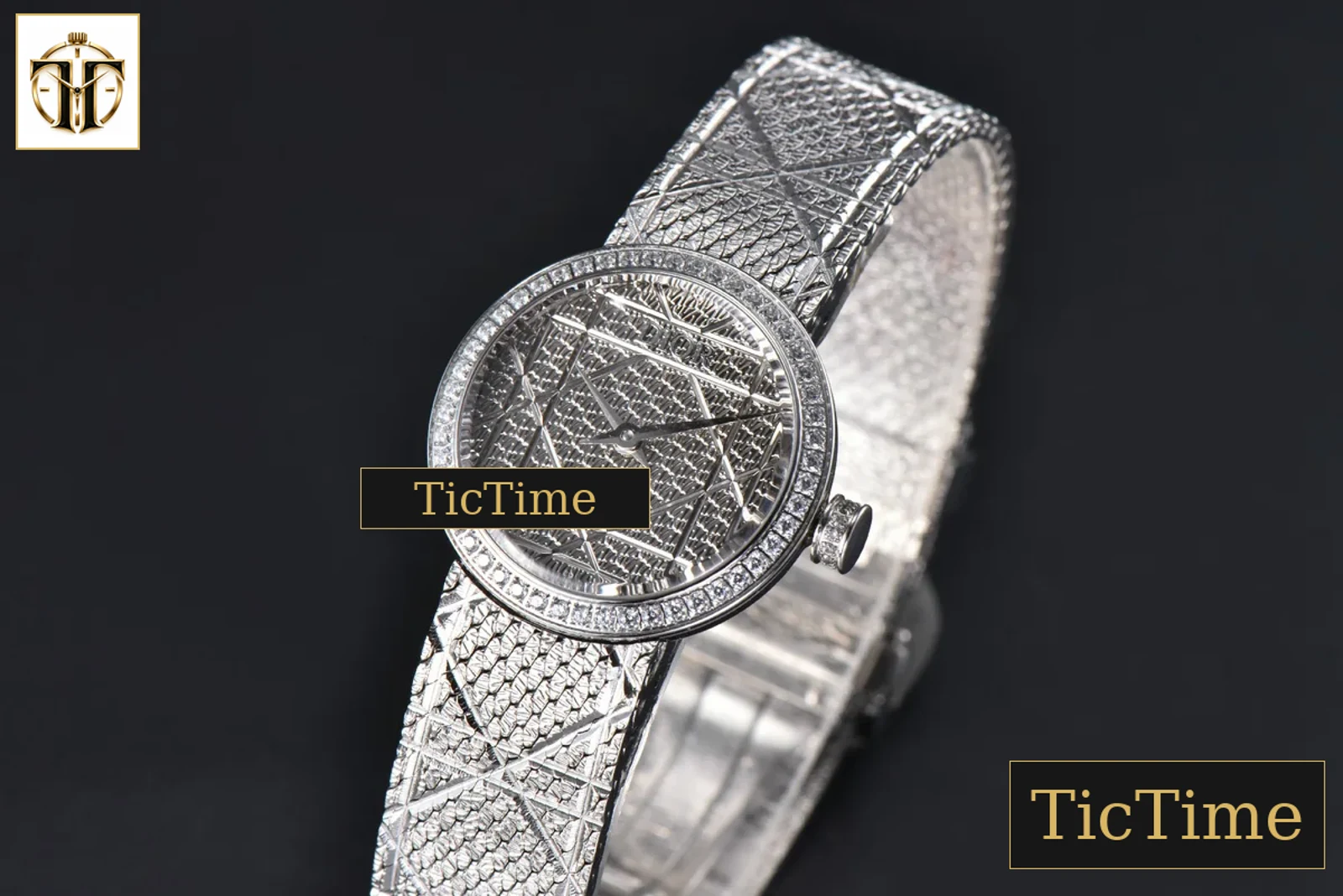 La D My Dior 25mm K11F Diamond Silver Dial Quartz — foto 4