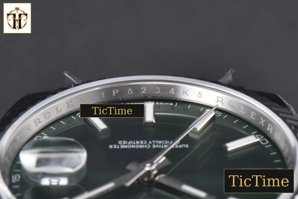 DateJust 904L Mint 126334 41mm Clean Factory Green Dial Jubilee Bracelet VR3235 — foto 14