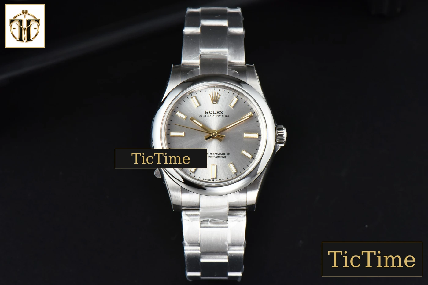 Vista frontal — Oyster Perpetual 277200 31mm EWF Silver Dial SS Bracelet A3230