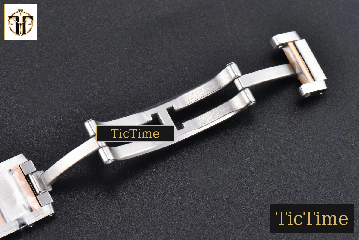 Tank Francaise Small 25.7mmx21.2mm 8848F Diamond RG/SS Bracelet Quartz — foto 23